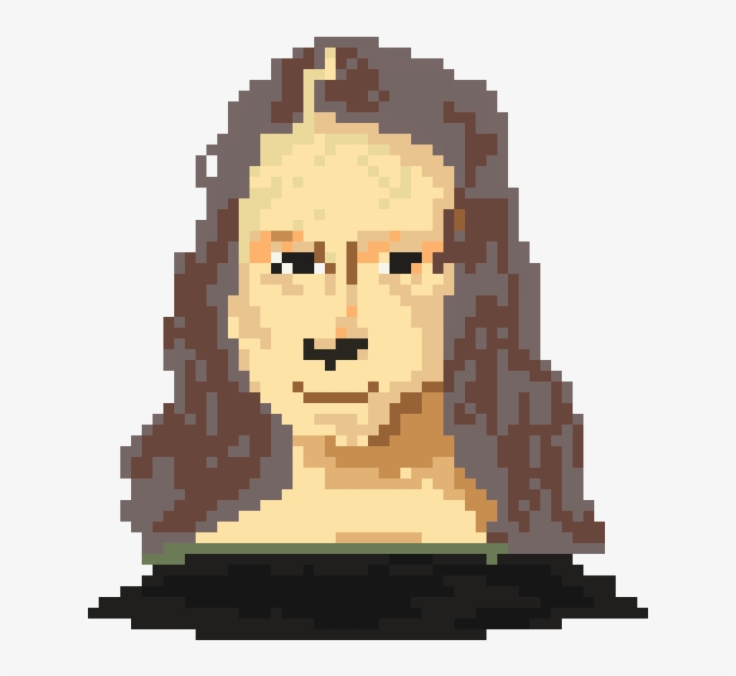 Mona Lisa - Cartoon, transparent png download