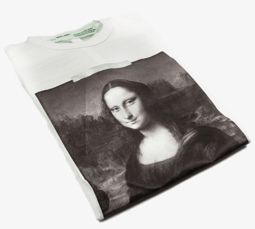 Off-white “mona Lisa” Longsleeve, transparent png download