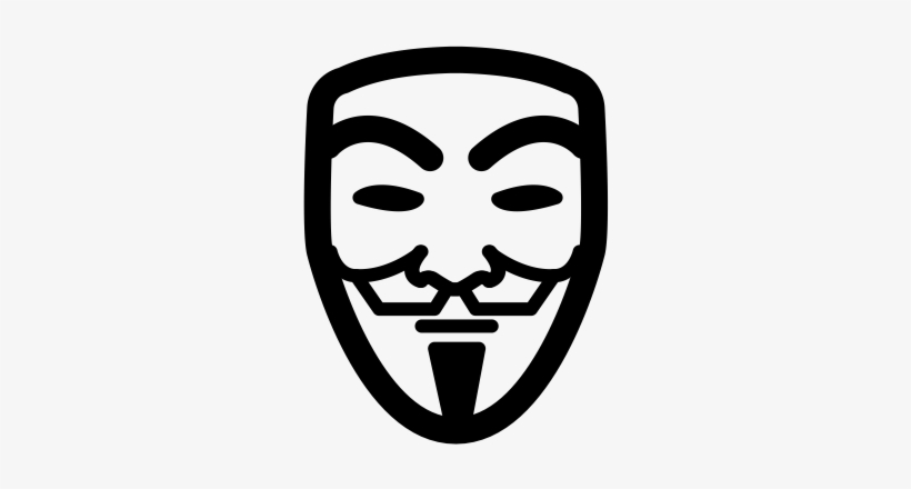Guy Fawkes Mask Rubber Stamp - Cutline Craft Guy Fawkes Mask Headwear Helmet Style, transparent png download