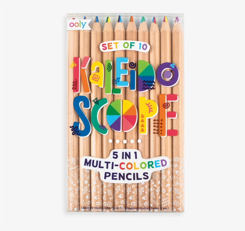 Kaleidoscope Multi-colored Pencils - Colored Pencil, transparent png download