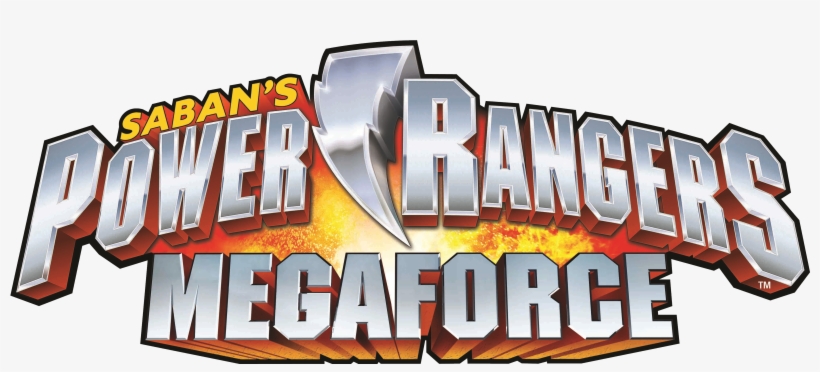 Power Rangers Megaforce Logo, transparent png download