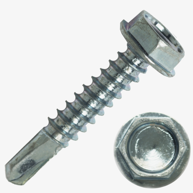 Free Png Screw Png Images Transparent - Self Drilling Hex Washer Head Screw, transparent png download