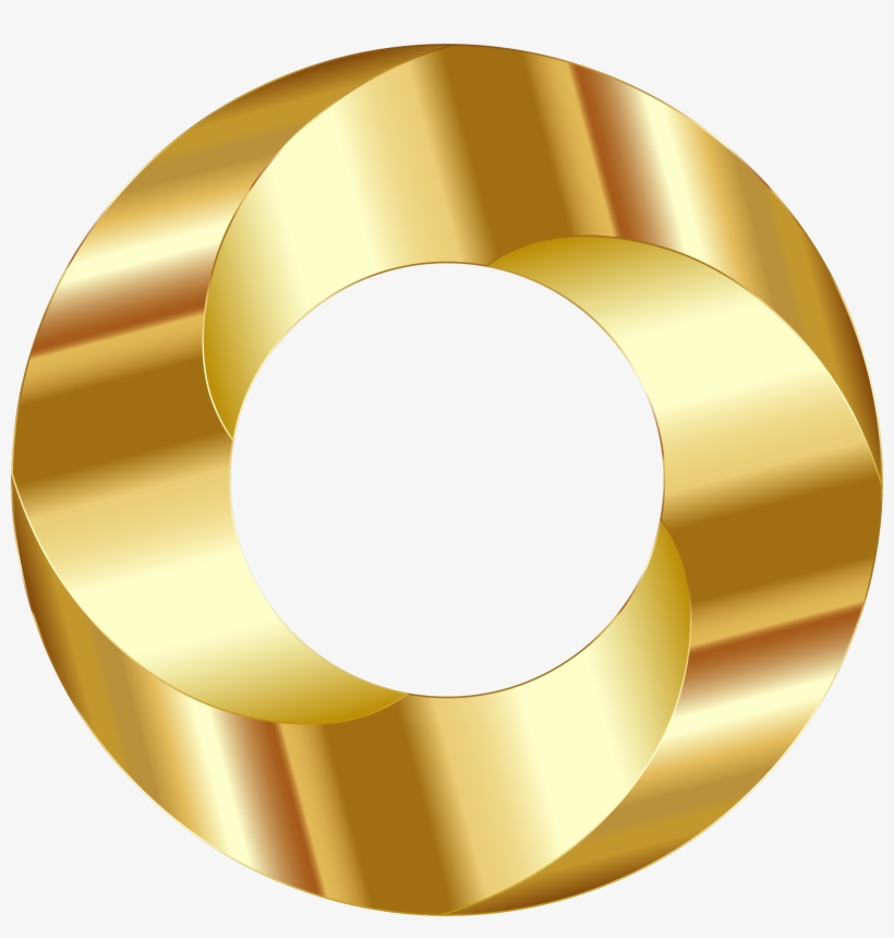 This Free Icons Png Design Of Gold Torus Screw, transparent png download