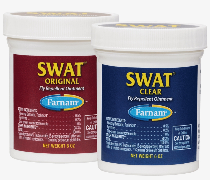 Swat® Fly Repellent Ointment - Farnam Roll - On Fly Repellent For Horses - Ponies, transparent png download