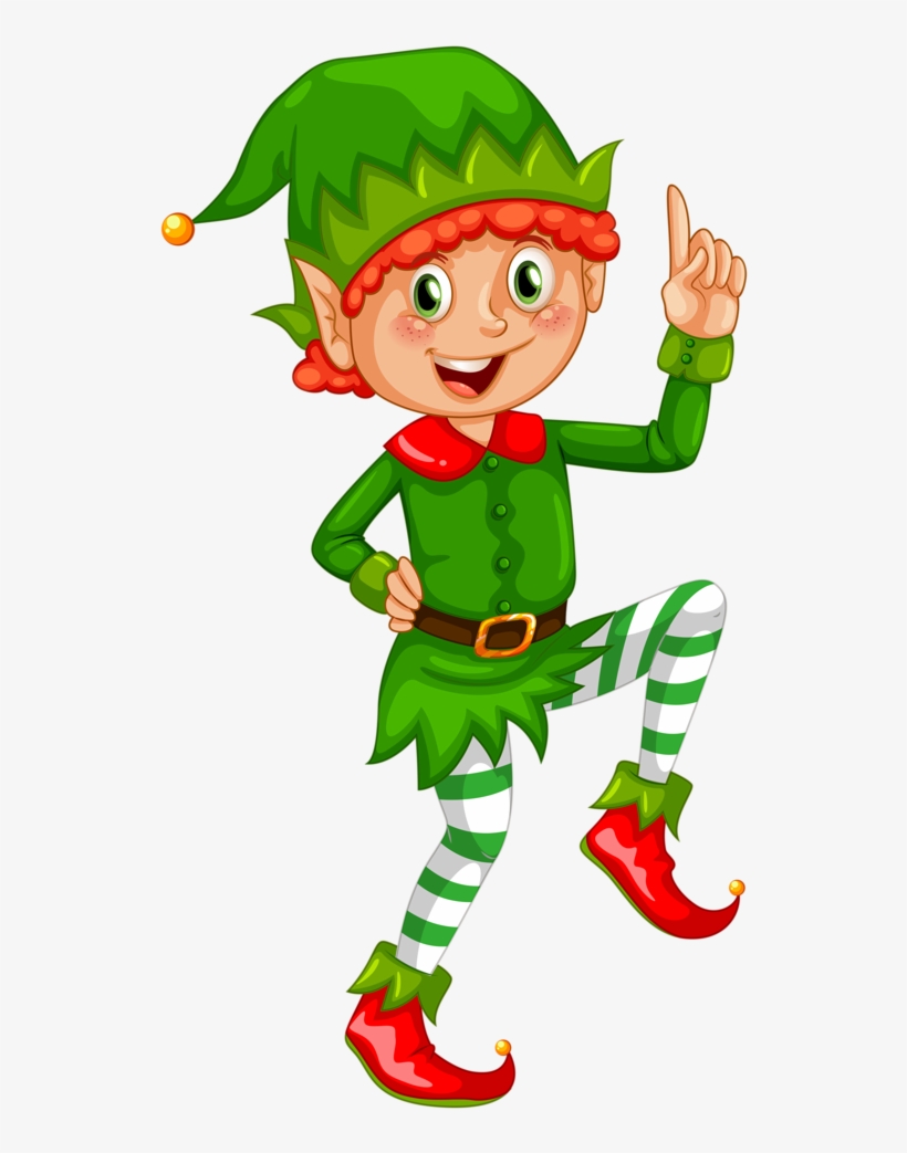 Kiss Clipart Elf - Elves Clip Art, transparent png download
