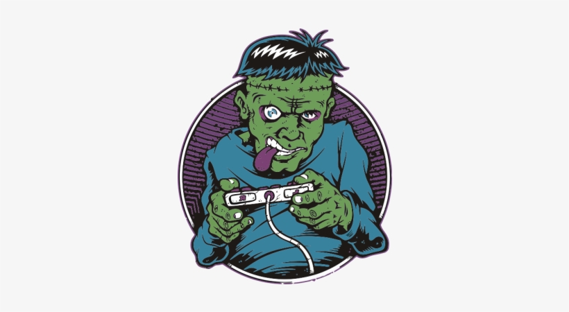 Zombie Gamer-605x369 - Gaming Zombie, transparent png download