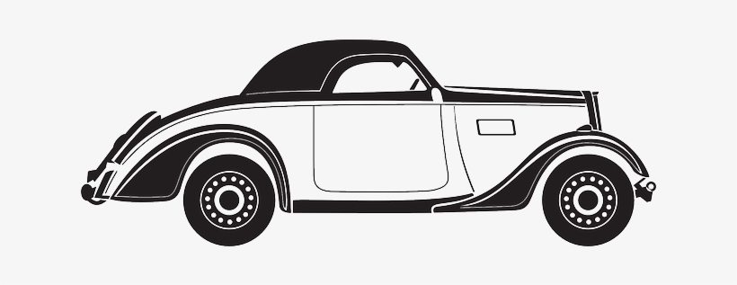 Old, Drive, Car, Ride, Transportation, Road, Wheels - Transparent Background Car Clip Art, transparent png download