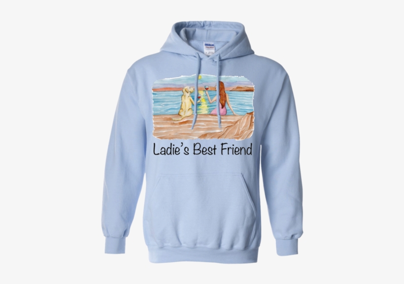 Ladie's Best Friend Watercolor Hoodie - We Talkin' Bout Practice T-shirt, transparent png download