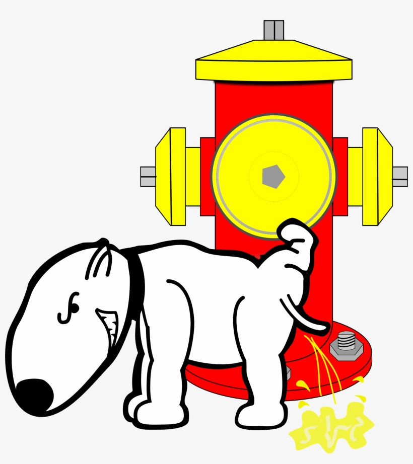 This Free Icons Png Design Of Hydrant & Dog, transparent png download