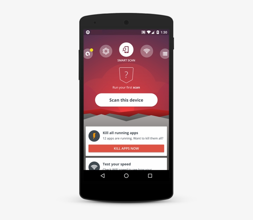 Avast Mobile Security - Iphone, transparent png download