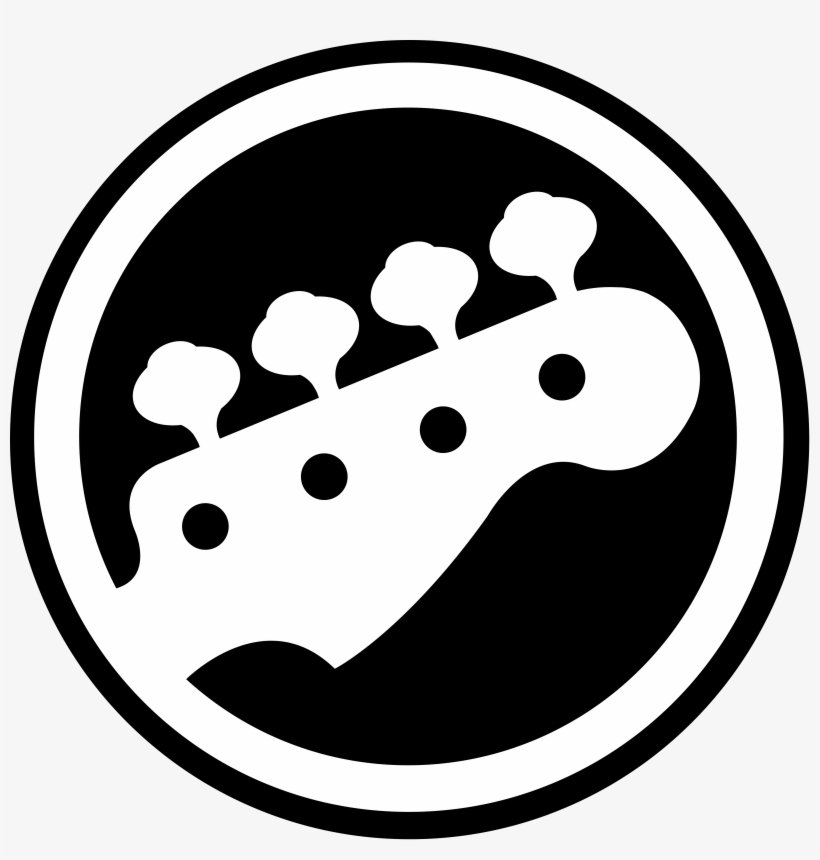 Bass Guitar - Bass Guitar Logo Png Transparent PNG - 5000x5000 - Free ...