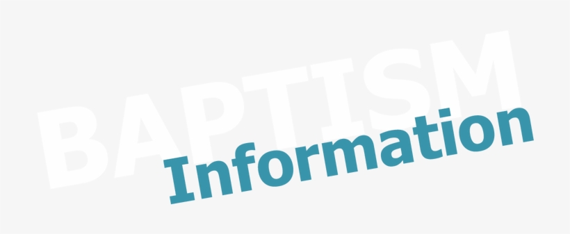 Baptisms Are Scheduled For The 3rd Sunday Of Every - Poster, transparent png download