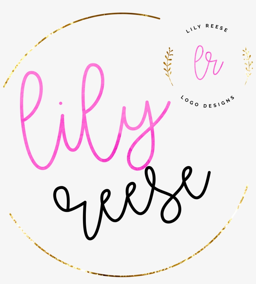 Lily Reese Branding & Logos Are Happy To Present Our - Circle, transparent png download