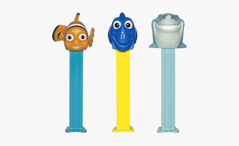 Pez Disney Pixar Finding Nemo Candy Dispenser - Finding Nemo Pez Dispenser And Candy Set (each), transparent png download