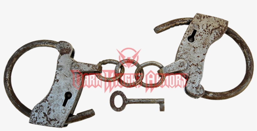 Old West Handcuffs - Handcuffs, transparent png download