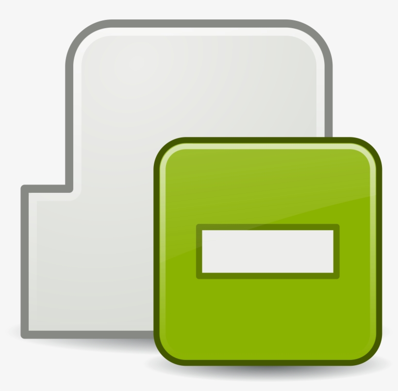 This Free Icons Png Design Of Subtract Tab Icon, transparent png download