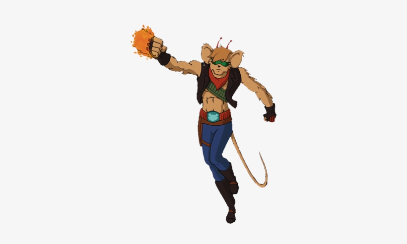 Throttle - Biker Mice From Mars Throttle, transparent png download