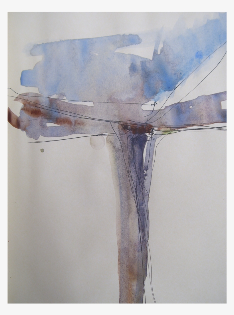 Sketch-graphite And Watercolour On Paper - Still Life, transparent png download