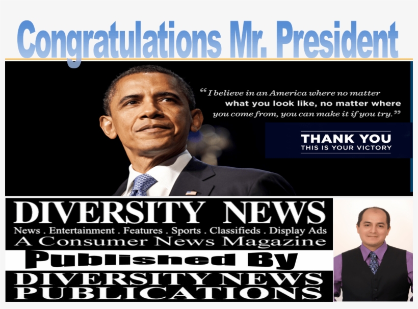 President Barack Obama - Poster, transparent png download