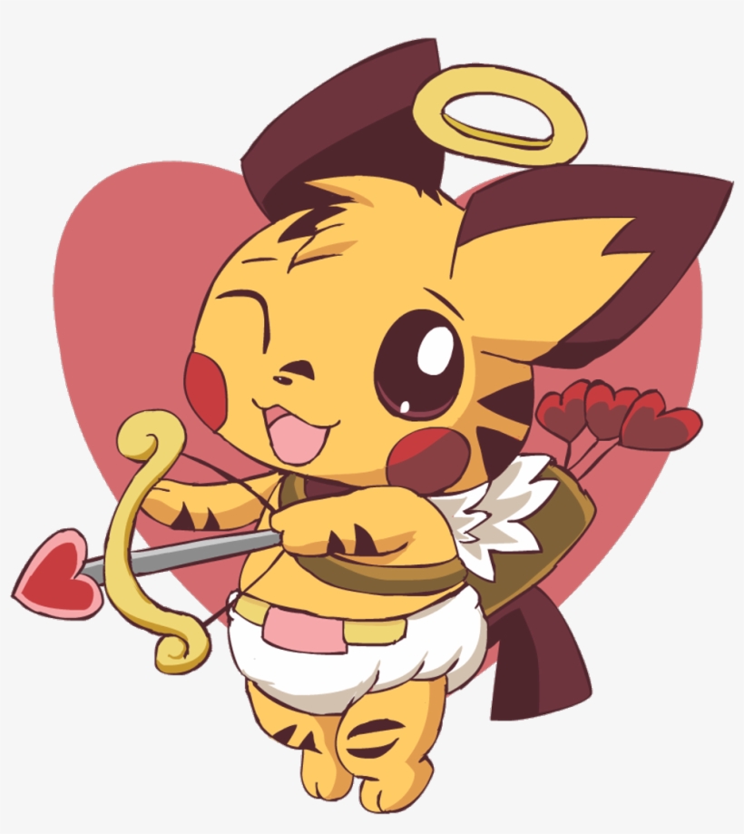Sccupid Sticker - Cupid Pikachu, transparent png download