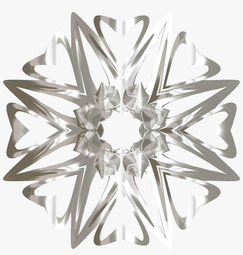 Prismatic Star Line Art 6 No Background Picture - Clip Art, transparent png download