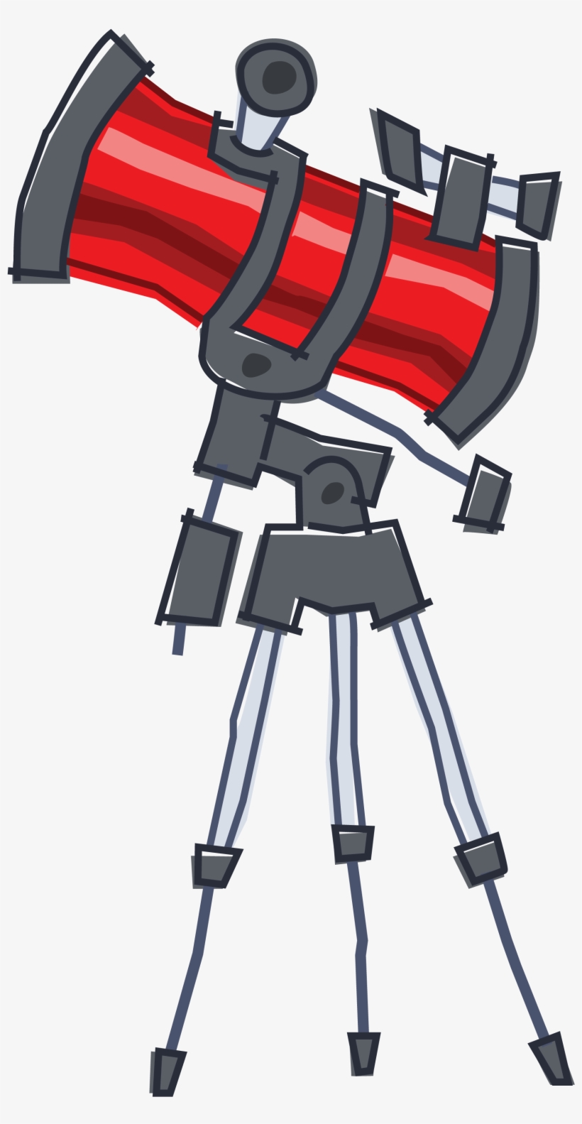 Telescope Clipart Old - Illustration, transparent png download