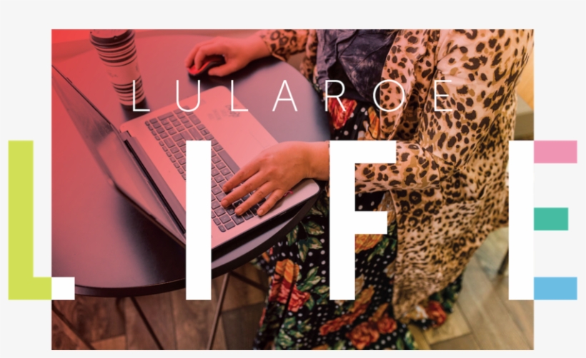 Life At Lularoe Branding 2-14 - Motif, transparent png download