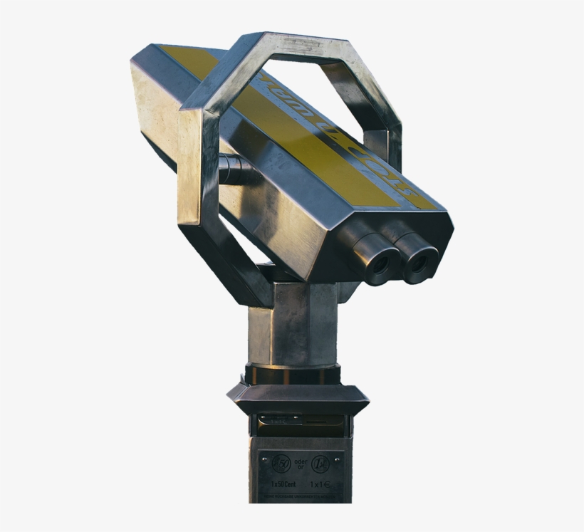 Viewpoint, Telescope, Binoculars, Lookout - Iron, transparent png download
