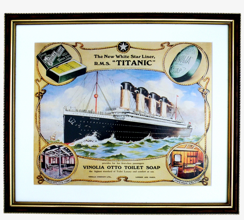 Titanic Poster - Old Irish Advertising Posters, transparent png download