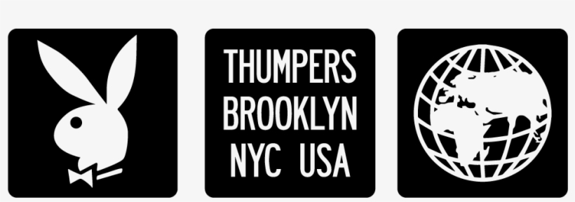Thumpers Nyc X Playboy Ss2018 - Play Boy, transparent png download