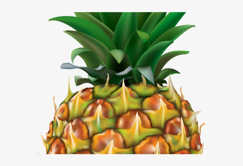 Pineapple Clipart Single - Pineapple Transparent Clipart, transparent png download