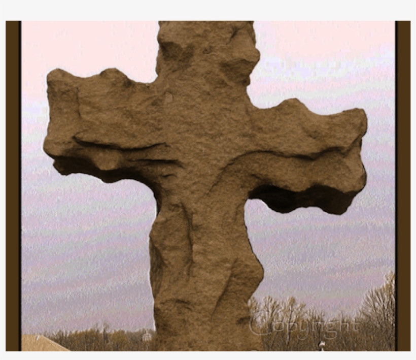 Louden Park Cemetery Rugged Cross Stonefield Reverie - Cross, transparent png download