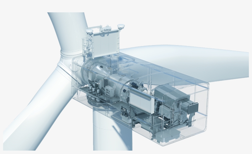 7-129 Onshore Wind Turbine Techical Drawing - Pipe, transparent png download
