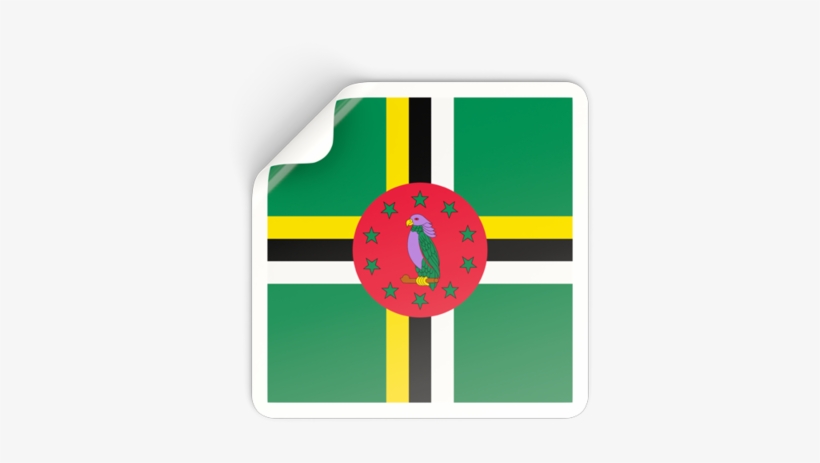 Dominican Of Flag Vector Republic Graphics Dominica - Dominica Flag, transparent png download