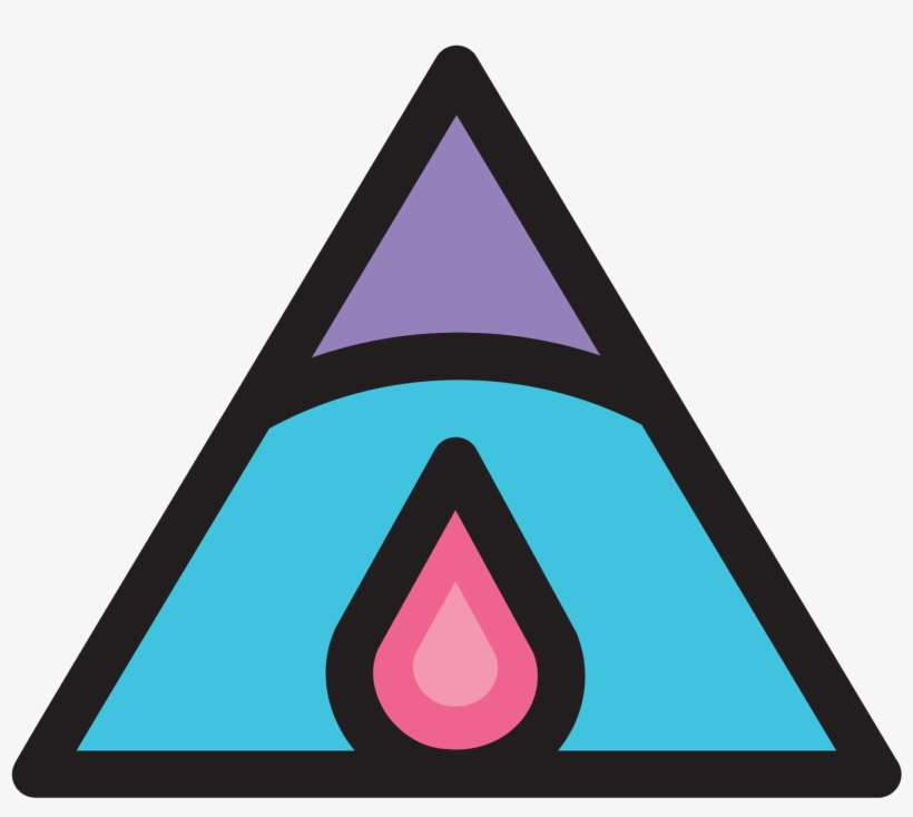Ember Oceans - Hexagram Atom, transparent png download