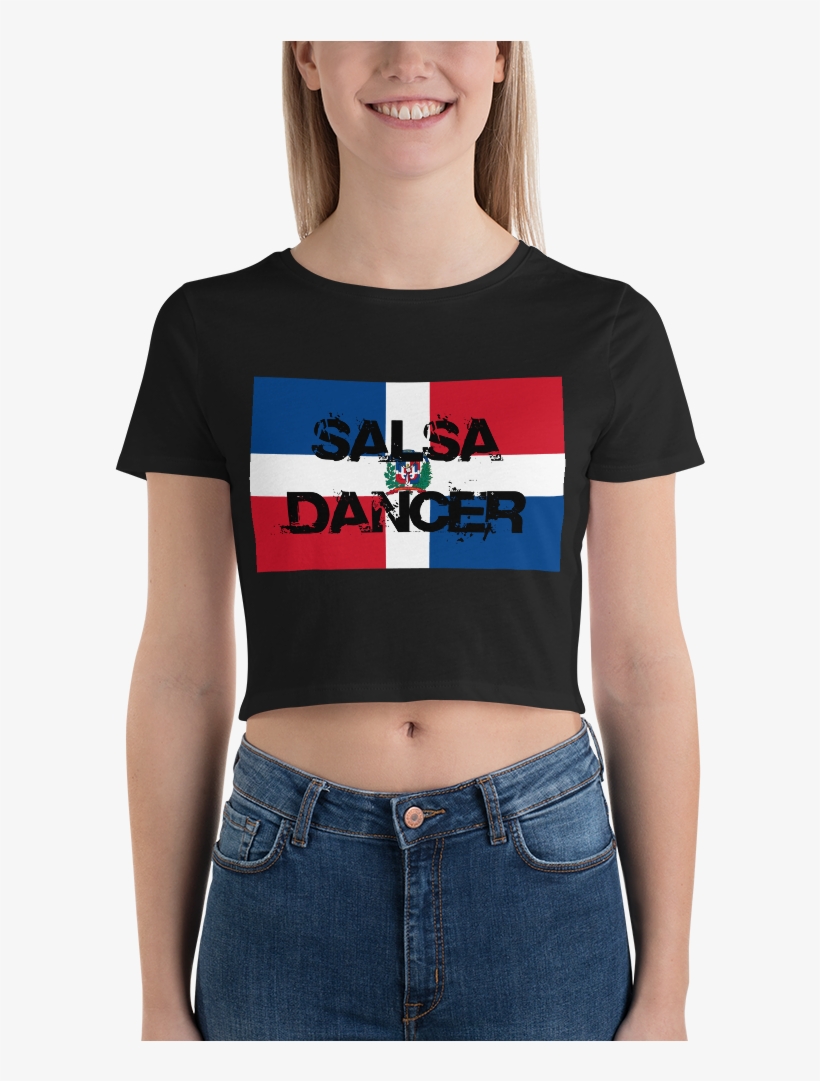 Dominican Republic Salsa Dancer - T-shirt, transparent png download