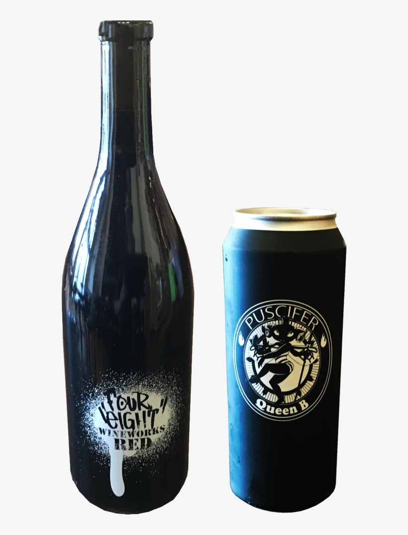 Caduceus Cellars - Glass Bottle, transparent png download