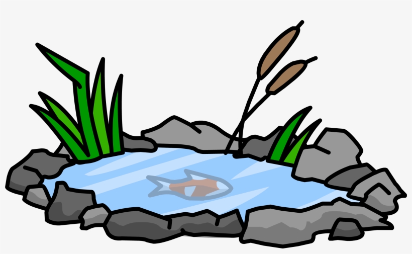 Koi Pond Sprite 003 - Pondclip Art, transparent png download