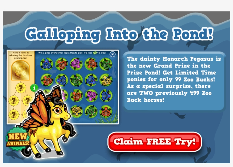 Monarch Pegasus Prize Pond Free Try Modal - Types Of Anesthesia, transparent png download