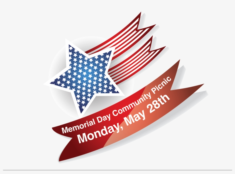 Usa Memorial Day Png Image File - Flag Of The United States, transparent png download