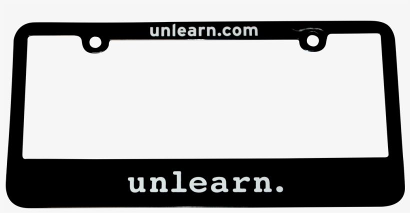 License Plate Cover - Signage, transparent png download