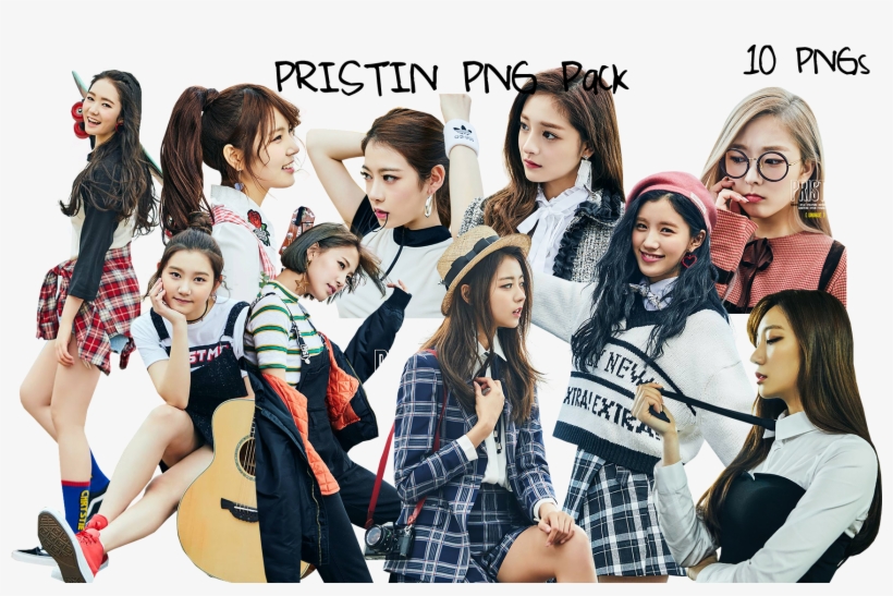 Pristin Png Pack {wee Woo Teaser Pictures} Hq By Soshistars - Pristin Wee Woo Png, transparent png download