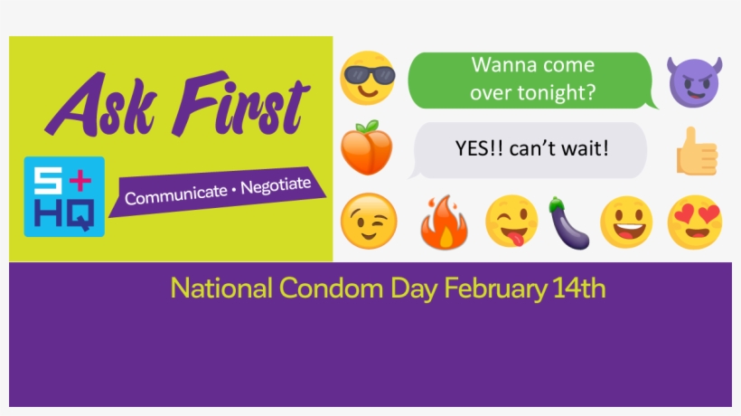 Download Social Media And Website Banners - February 2019 National Condom, transparent png download