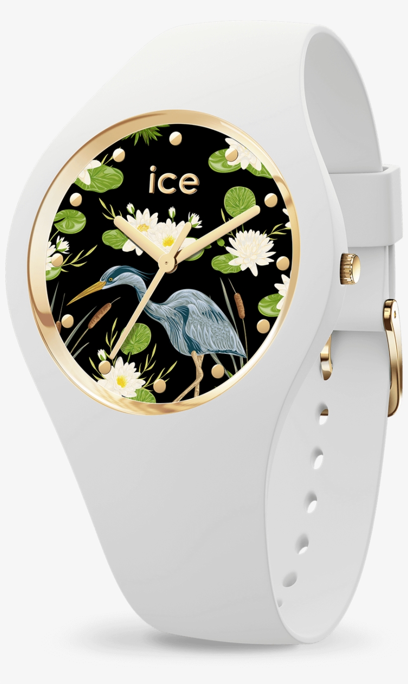 Ice Flower - Waterlily - Ice Watch Fleur, transparent png download