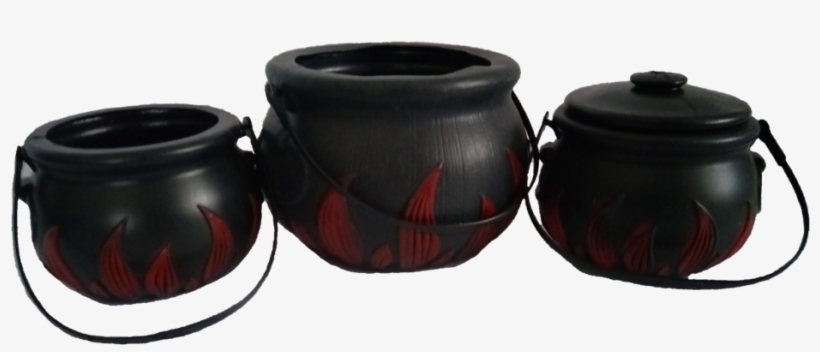 Black Plastic Cauldron - Fire Screen, transparent png download