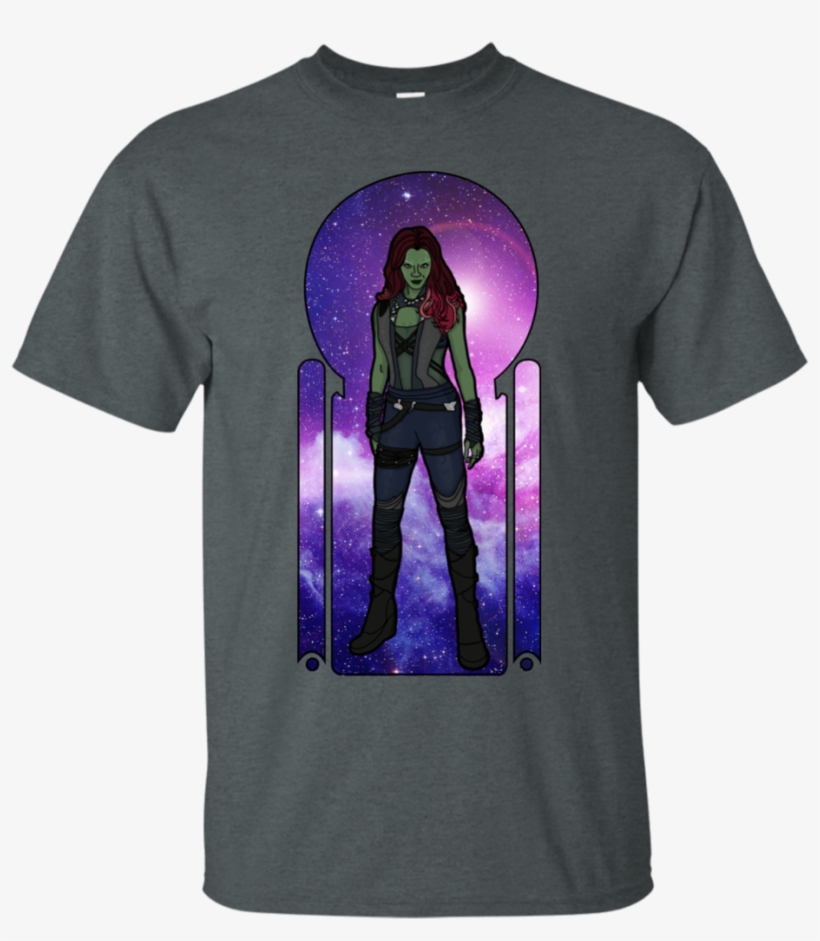 Galaxy Gamora Superheroes T Shirt & Hoodie - Shirt, transparent png download
