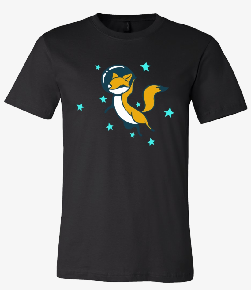 Fox Foxy In Space Spaceman Funny Fox Animal T Shirt - Love Python T Shirt, transparent png download