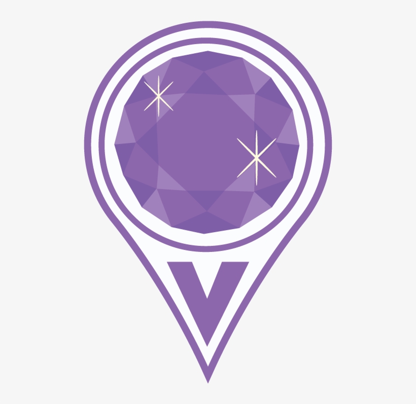 Amethyst Munzee - Emblem, transparent png download