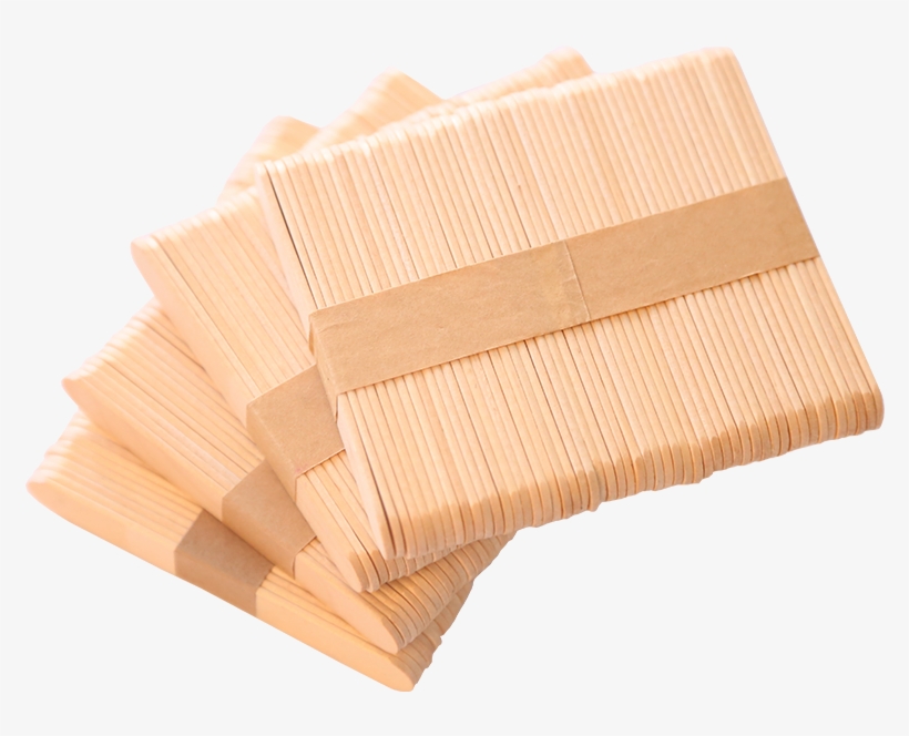 Hand Work Using Ice Cream Sticks Ice Stick Craft Work - Plywood, transparent png download