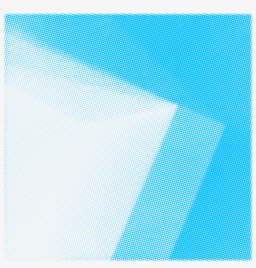 Ceilings Halftone 10cyan - Electric Blue, transparent png download